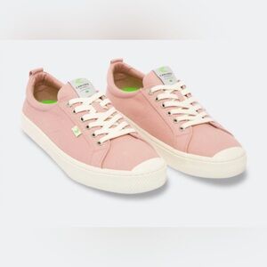 Cariuma oca low dusty rose pink canvas sneakers unisex w 11.5 m 10 New w/o tags